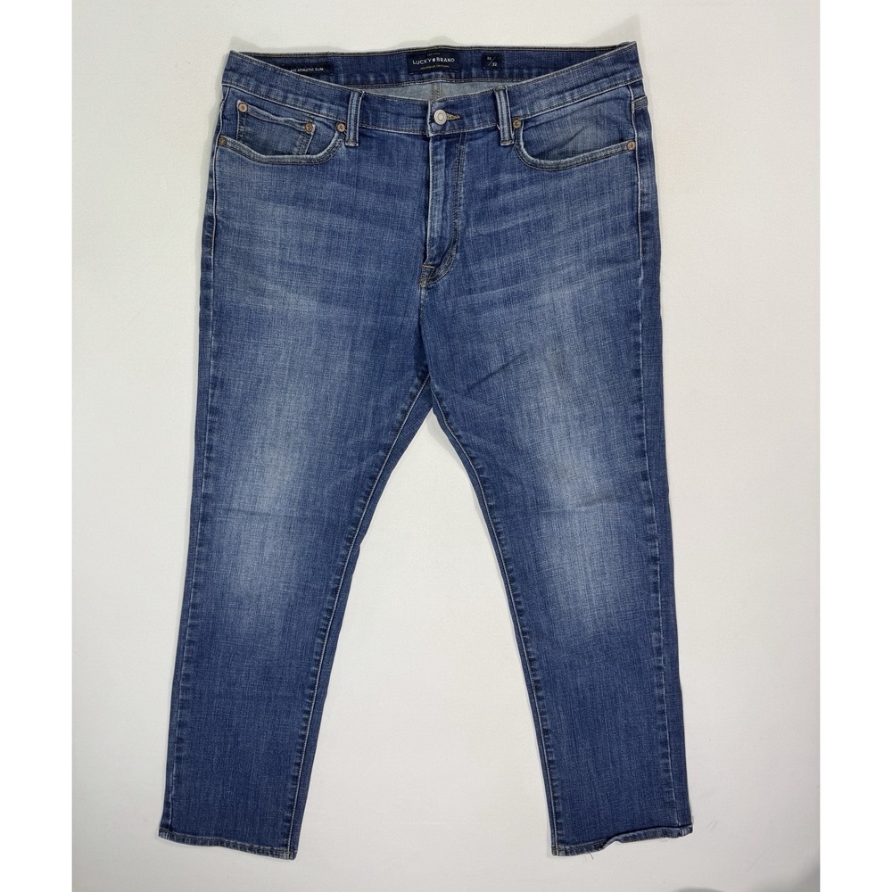 Lucky Brand 410 Jeans Men 36x32 (38x31) Athletic Straight Denim Flex Modern Work